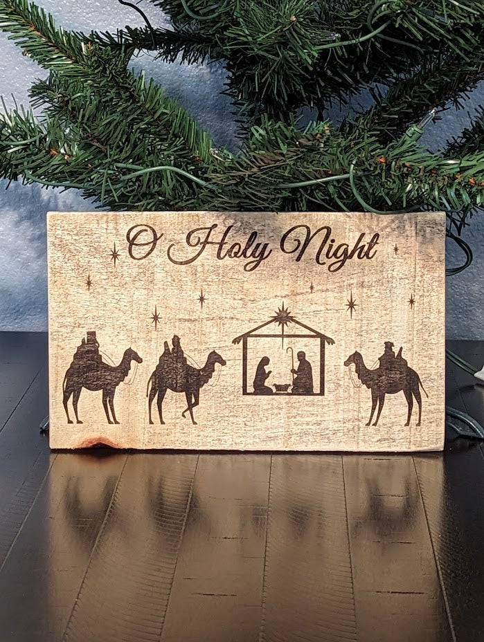 Rustic Pallet Nativity